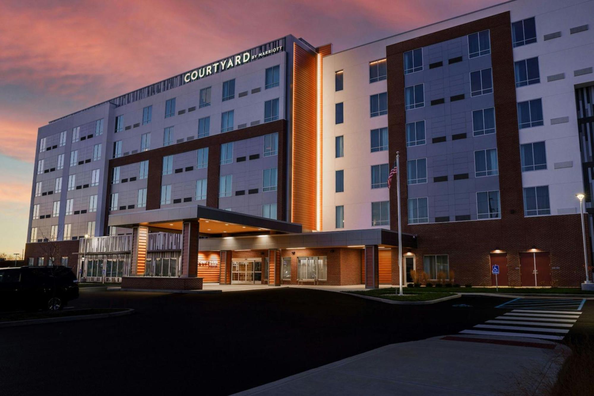 Courtyard By Marriott Indianapolis Фишерс Экстерьер фото